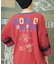 PEANUTS ( ピーナッツ )  32/-スラブ天竺 ライン入り 7分袖 プルオーバー Tシャツ