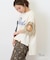 PEANUTS ( ピーナッツ )  32/-スラブ天竺 配色 ワイド Tシャツ