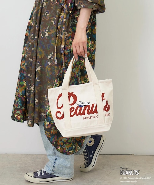 PEANUTS ( ピーナッツ )  キャンバス トートバッグ