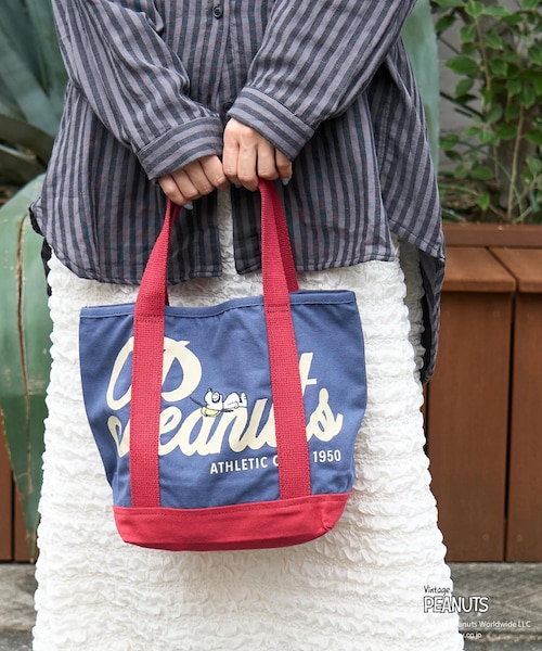 PEANUTS ( ピーナッツ ) キャンバス トートバッグ｜キューブシュガーの