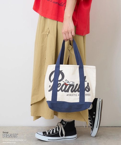 PEANUTS ( ピーナッツ )  キャンバス トートバッグ