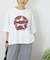 WEB限定 グラフィック プリント ワイド Tシャツ