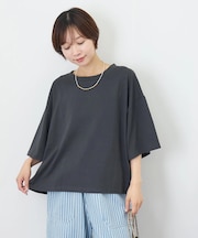 無地 ワイド Tシャツ