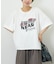 オールドスポーツライク グラフィックロゴ ワイド Tシャツ