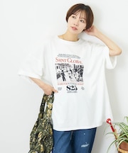 WEB限定 フォトプリント ビッグ Tシャツ