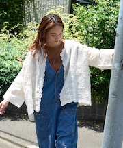 レース カーディガン