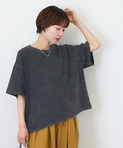 ピグメント加工 ワイド Tシャツ