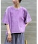 ピグメント加工 ワイド Tシャツ