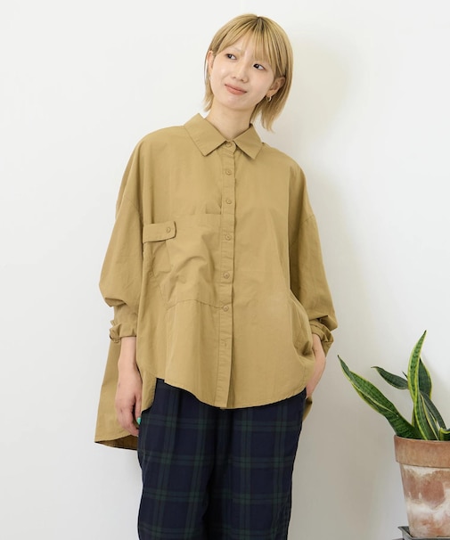 オックス ビッグ ポケット シャツ