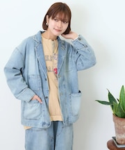 8オンス デニム テーラード ジャケット
