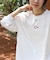 OE天竺 カットソー ロゴプリント ビッグ Tシャツ