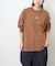 OE天竺 カットソー ロゴプリント ビッグ Tシャツ