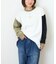 OE天竺 カットソー ロゴプリント ビッグ Tシャツ