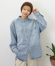 9.5オンス デニム ビッグシャツ