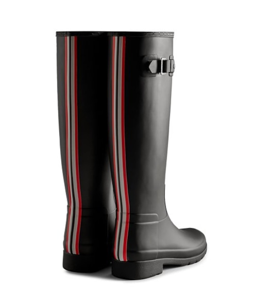 レディース レファインド トール トリ ストライプ バックストラップ ブーツ