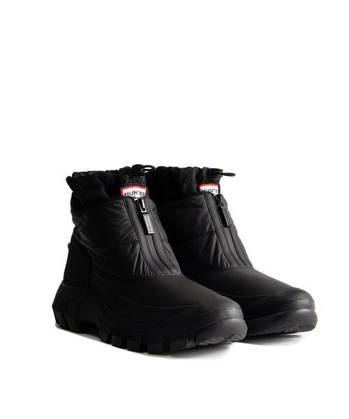 メンズ イントレピッド ジップ アンクル スノーブーツ｜ハンターの通販