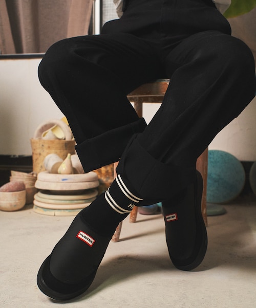 ハンター（HUNTER）/ユニセックス イン/アウト ハンター ニッテッド ソック スリッパ ユニセックス イン/アウト ハンター ニッテッド ソック スリッパ