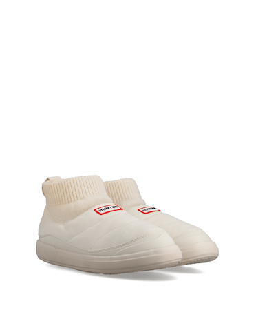 ユニセックス イン/アウト ビーガン スエード ニッテッド カフ ブーツ