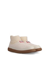 レディース イン/アウト パファー ニッテッド カフ ブーツ