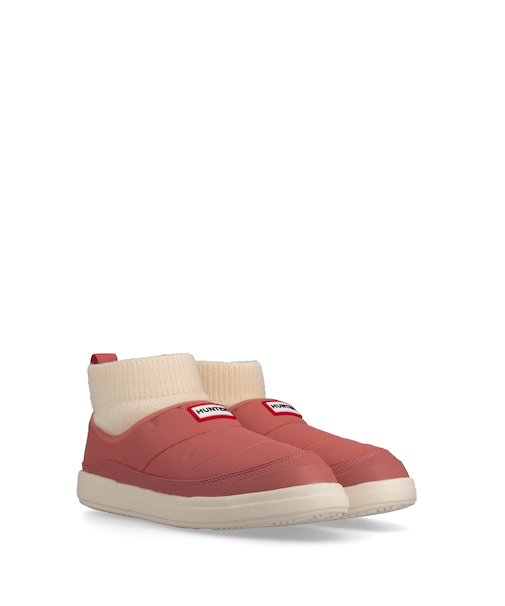 レディース イン/アウト パファー ニッテッド カフ ブーツ