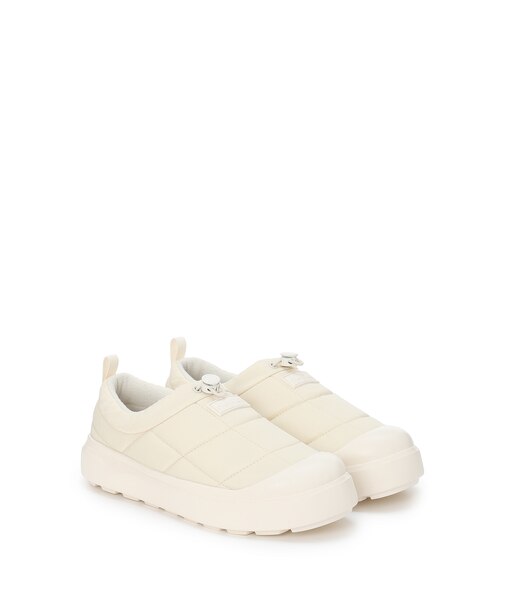 ユニセックス インアウト プロテクト キルテッド ナイロン スリッパ