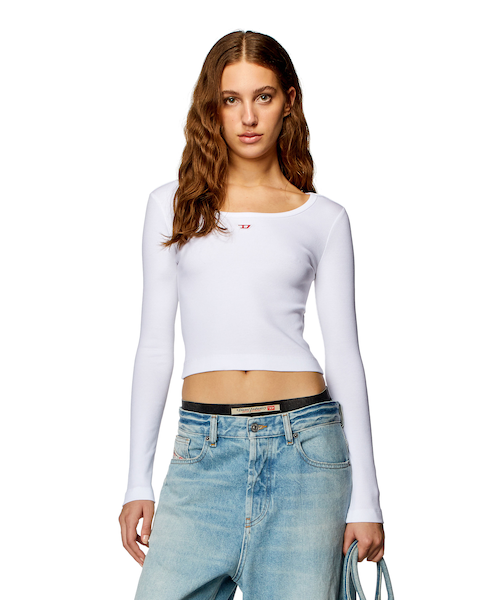 レディース Tシャツ 長袖 T-BALLET-D｜ディーゼルの通販｜&mall