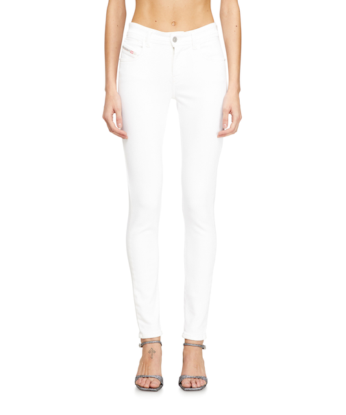 レディース デニム カラーパンツ スキニー