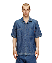 メンズ シャツ 半袖 デニム D-PAROSHORT SHIRT