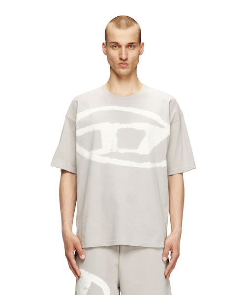 DIESEL ダメージ加工Tシャツ Diesel ダメージ Tシャツ | ブラック | FARFETCH JP