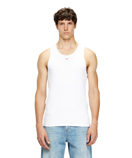 メンズ タンクトップ ワンポイント