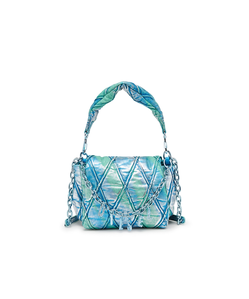 レディース デニム キルティング ショルダーバッグS｜ディーゼルの通販