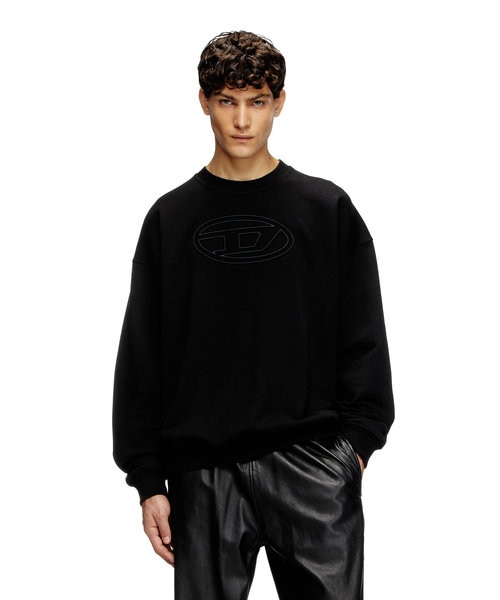 国内直営【DIESEL】S-MART-BIGOVAL プルオーバースウェット メンズ プルオーバースウェット S-MART-BIGOVAL｜ディーゼルの