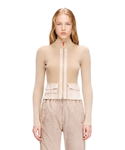 ウィメンズ ジップアップカーディガン M-MELISSA