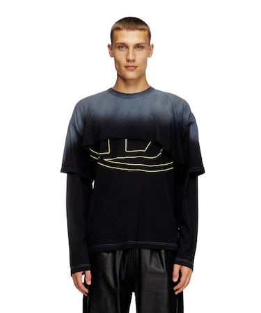 メンズ 長袖Tシャツ T-BESH-CUT