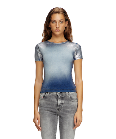 ウィメンズ ニットTシャツ T-ELE-LONG-Q1
