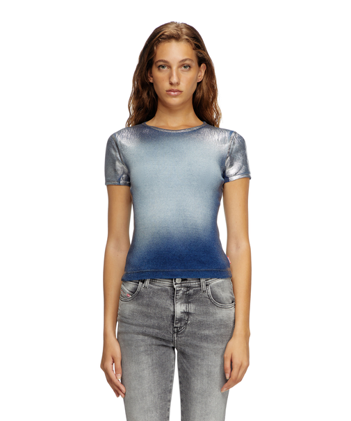 ウィメンズ ニットTシャツ T-ELE-LONG-Q1