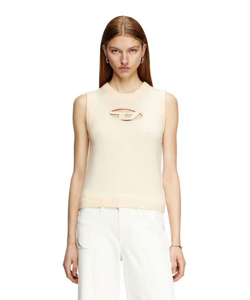 ウィメンズ ノースリーブニット M-ARGARIN-SL