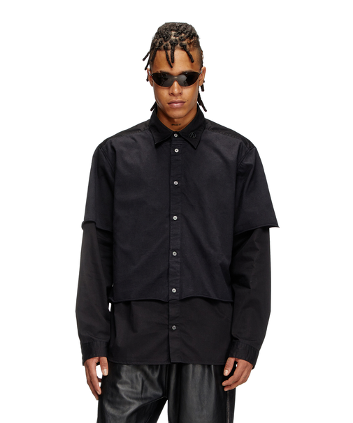 メンズ 長袖シャツ S-GASTON-O