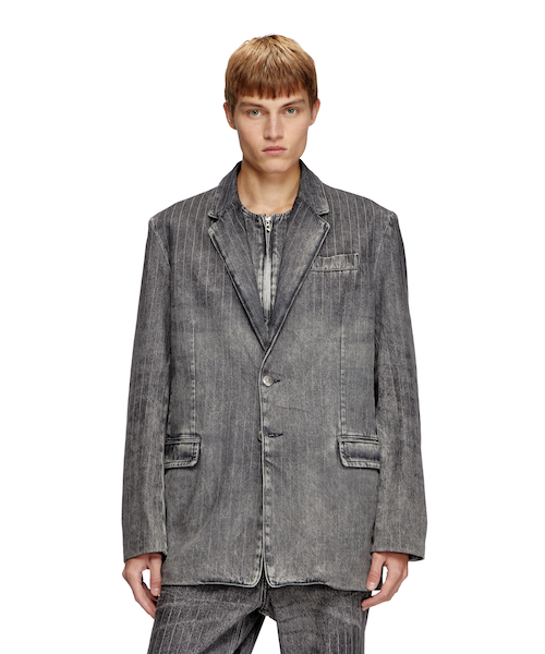 DIESEL D-Reger-D ダークブルー テーラードジャケット　デニム DIESEL D-Reger-D ダークブルー テーラードジャケットデニム