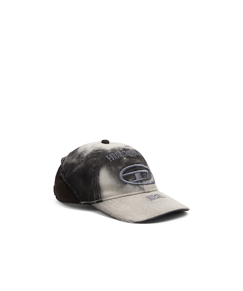 メンズ キャップ ブラックデニム C-OLTON-BLACK-D｜ディーゼルの