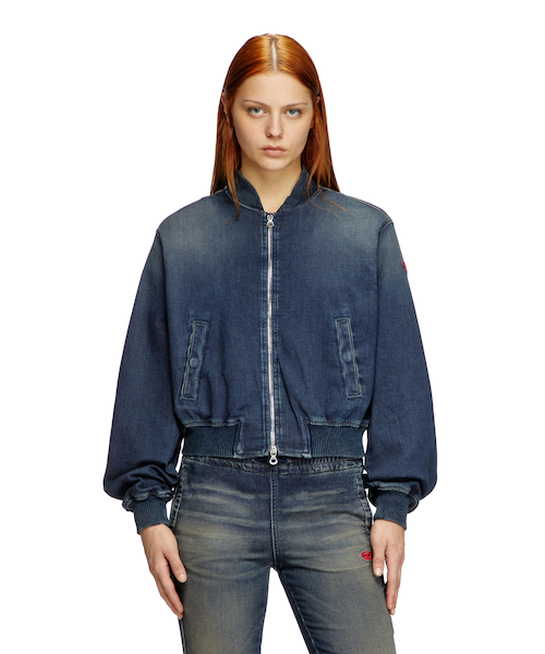 【極美品】ディーゼル デニムジャケット ボンバージャケット ディーゼル/デニムジャケットの通販｜&mall（アンドモール）三井