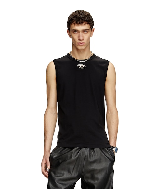 メンズ スリーブレストップ T-BISCO-OD