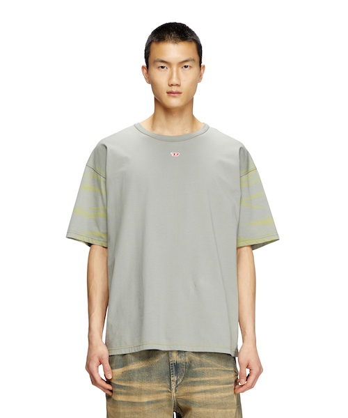 メンズ Tシャツ ブリーチ加工｜ディーゼルの通販｜&mall（アンドモール