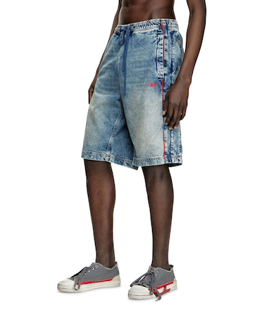 メンズ デニムハーフパンツ D-AXFOR-SHORT-S
