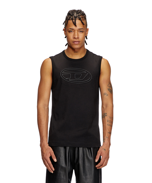 メンズ タンクトップ T-BISCO-BIGOVAL｜ディーゼルの通販｜&mall