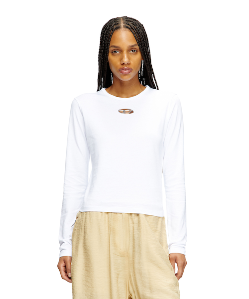 ウィメンズ 長袖Tシャツ T-UNCUTIE-LONG-LS-OD｜ディーゼルの通販