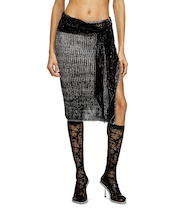 ウィメンズ ニットスカート M-EGANOID