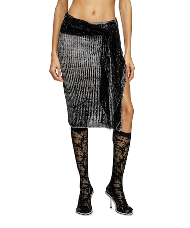 ウィメンズ ニットスカート M-EGANOID