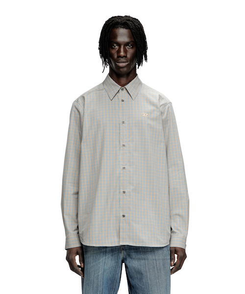 メンズ 長袖シャツ S-SIMPLY-DLBV｜ディーゼルの通販｜&mall（アンド