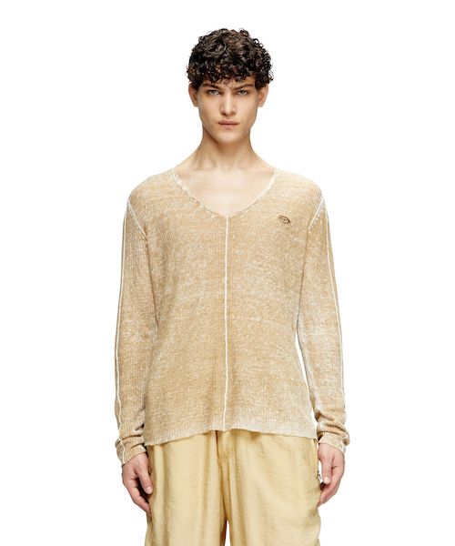 メンズ 長袖ポロプルオーバー K-SQUARED｜ディーゼルの通販｜&mall